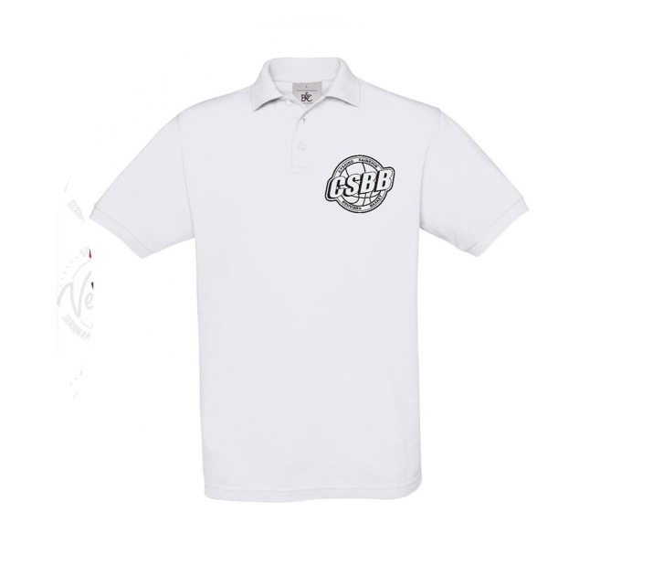 Polo Blanc - Adulte / Homme